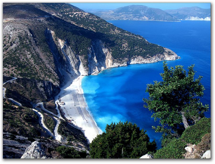 Spiaggia di Mirtos - cefalonia