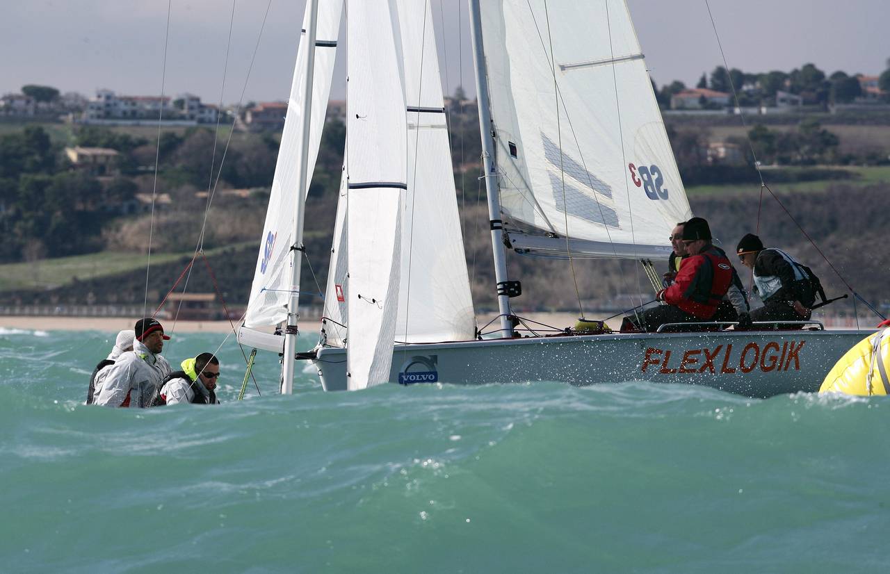 Volvo cup - laser sb3 - numana