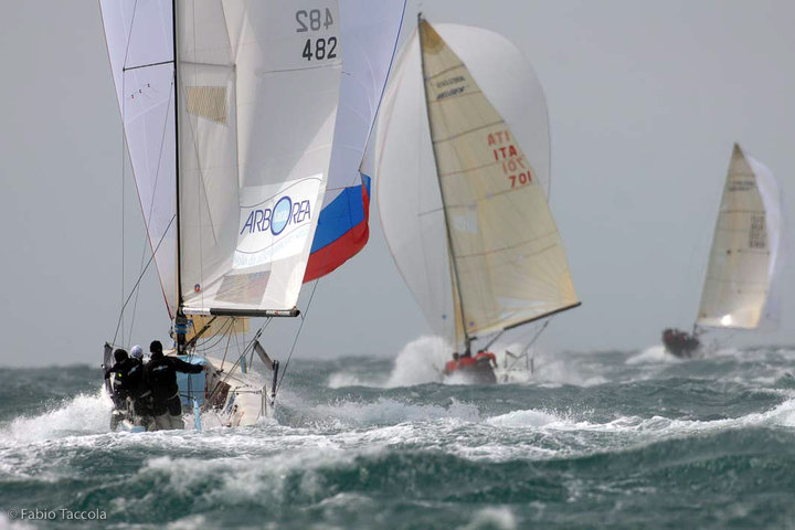 Melges 24 in poppa