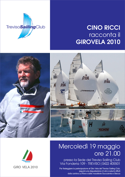 Locandina treviso sailing club cino ricci